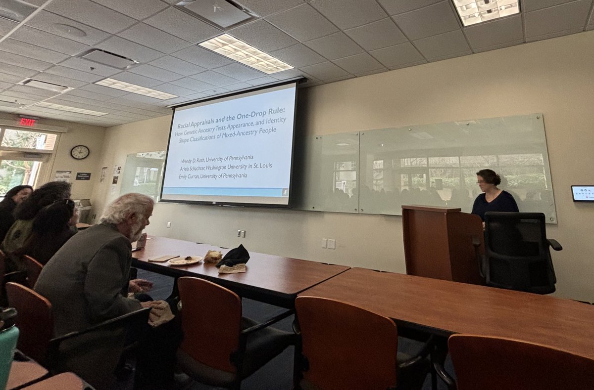 Great Sociology Colloquium by <a href="/WendyRothSoc/">Wendy Roth</a> about race appraisals! Fascinating 🤯