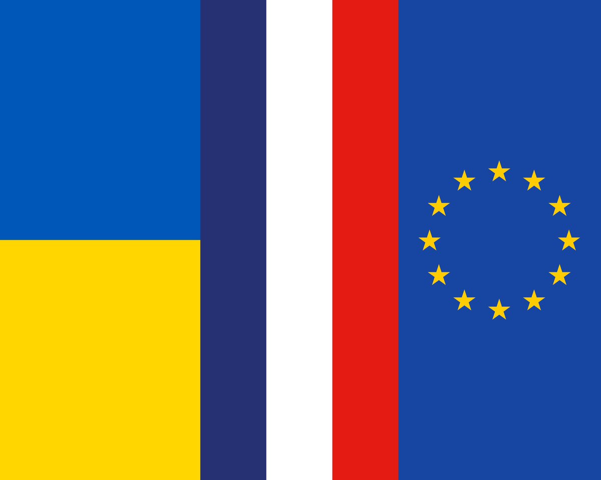 Soutien à l’Ukraine. 
Slava Ukraini.
Слава Україні.