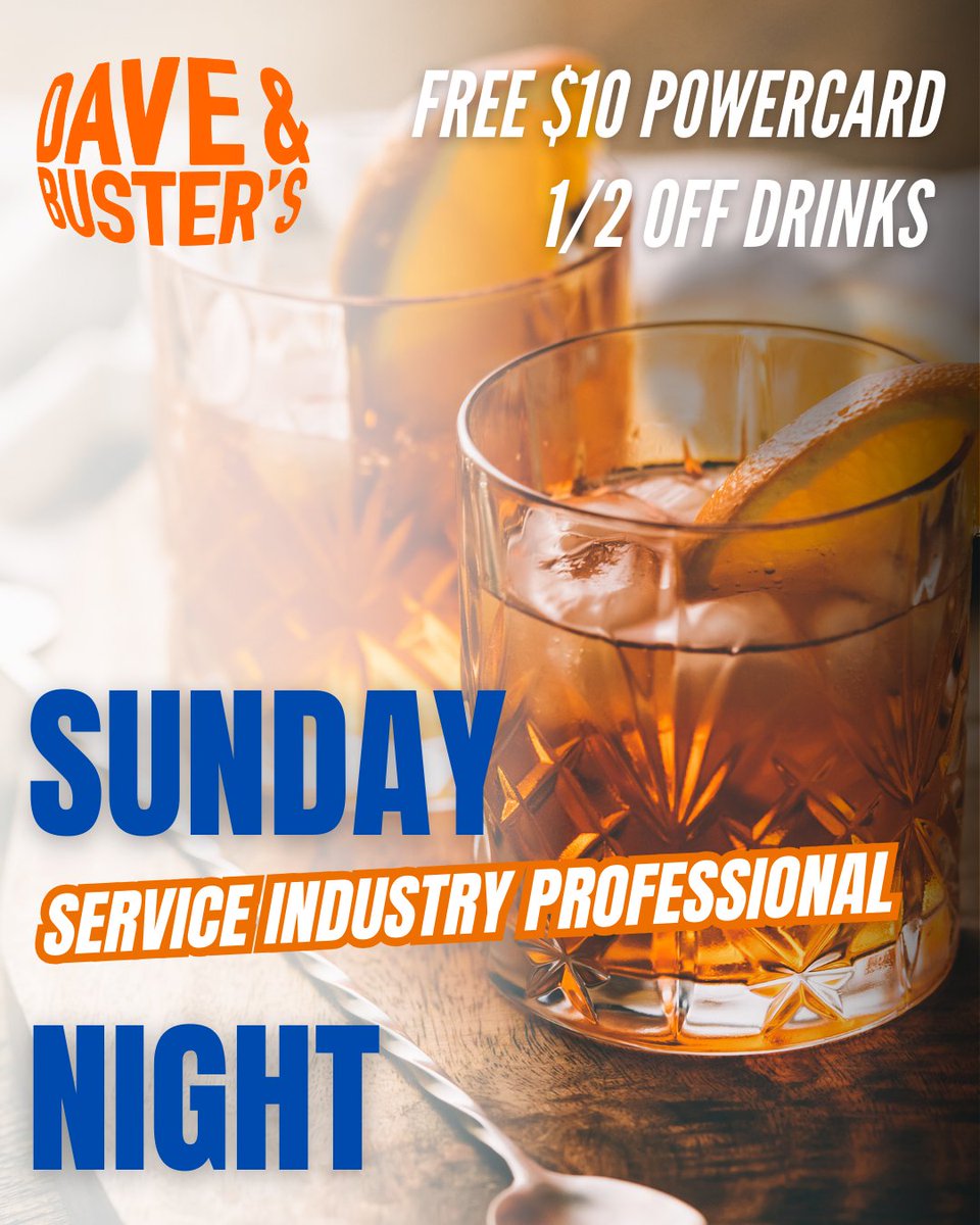 ABQLive's tweet image. Bartenders, servers, chefs—Service Industry Professionals, this night is for you! 🍸💥 50% off drinks &amp;amp; free games with a $10 power card! #GameNight #ServiceIndustry #SundaySippers