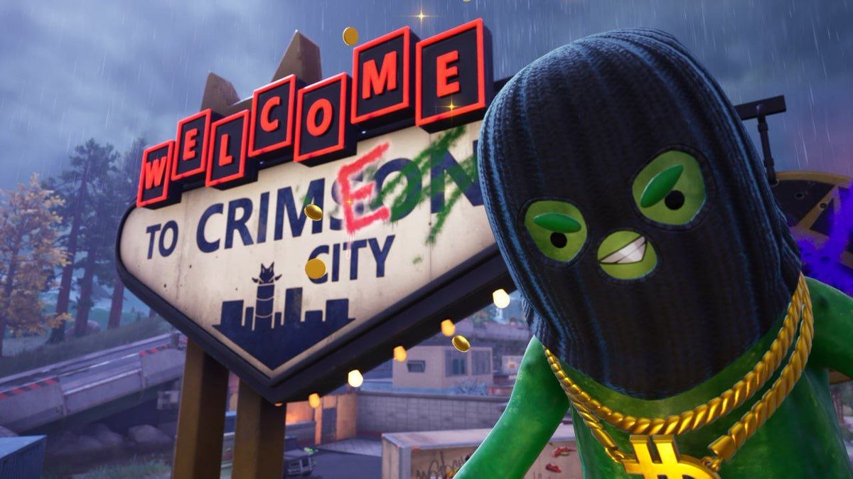 Now it's CRIME SZN on-chain and in-game $DB