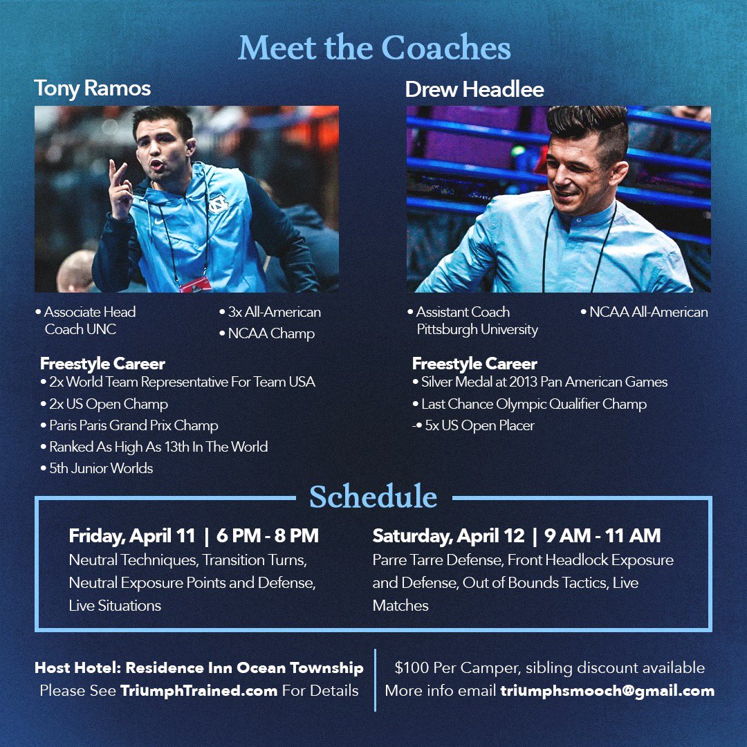 Spring Events 

Visit TriumphTrained.com for more information!