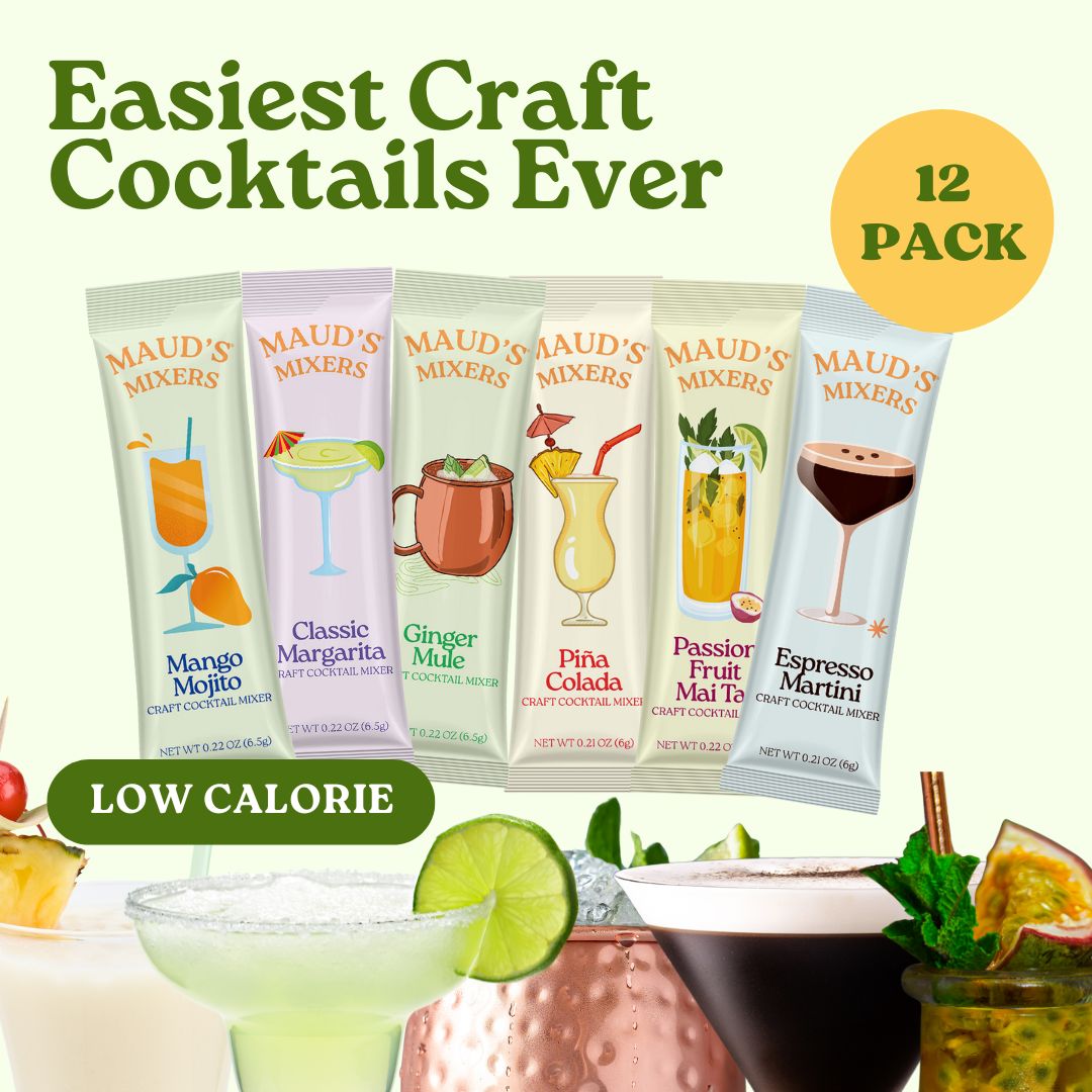 Introducing the Ultimate Cocktail Mixer🍹

Elevate your drinks with our NEW Maud's Mixers! Perfect for every occasion, easy to use, and packed with flavor. Ready to shake up your night? Shop now bit.ly/maudsmixers