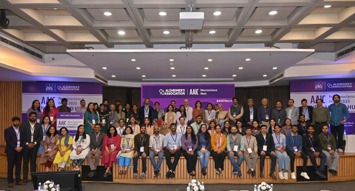 #AAIC2025 Neuroscience Next India Hybrid Hub <a href="/alzassociation/">Alzheimer's Association</a> <a href="/DelhiIhbas/">IHBAS, Delhi</a> successfully concluded!

A impactful 2-day international conference advancing Neurosciences &amp; Alzheimer’s research.

Special thanks to Dept. of Neurology, Dr. Suman Kushwaha &amp; team! 🇮🇳 <a href="/DrRKDhamija/">Rajinder K Dhamija</a>