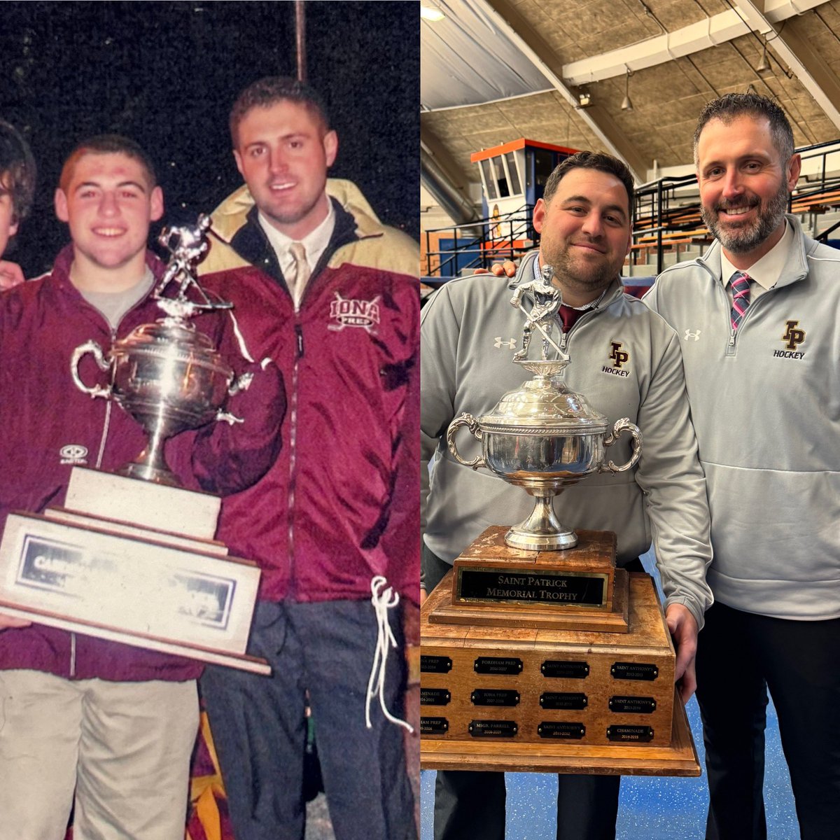 IonaPrep_Hockey's tweet photo. The new maroon and gold standard!
#IPHockey
#GoGaels
#Since08 https://t.co/WLdjM9nsWH