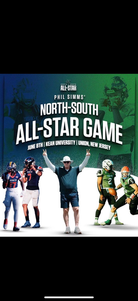 Jonathan Weaver (@jonathan_weave) on Twitter photo Excited to announce I will be participating in this years North-South All Star Game. <a href="/Steinert_FB/">Steinert Football</a> <a href="/PSimmsNoSoGame/">Phil Simms North South All-Star</a> Excited to announce I will be participating in this years North-South All Star Game. <a href="/Steinert_FB/">Steinert Football</a> <a href="/PSimmsNoSoGame/">Phil Simms North South All-Star</a>