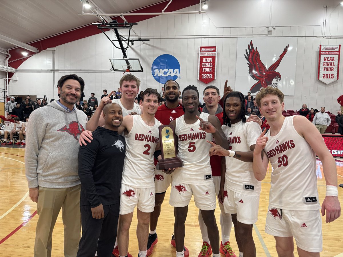 NJAC Sports (@njacsports) on Twitter photo For the first time since 2002-03, <a href="/msuredhawks/">Montclair State Athletics</a> is the #njac_mbb champion! Montclair defeated Ramapo 91-85 in an overtime thriller in Panzer Athletic Center and will now head to the <a href="/NCAADIII/">NCAA Division III</a> tournament as the automatic qualifier! #d3hoops <a href="/USBWA/">U.S. Basketball Writers Association</a> <a href="/MetBasketballW/">MetBasketballWriters</a> For the first time since 2002-03, <a href="/msuredhawks/">Montclair State Athletics</a> is the #njac_mbb champion! Montclair defeated Ramapo 91-85 in an overtime thriller in Panzer Athletic Center and will now head to the <a href="/NCAADIII/">NCAA Division III</a> tournament as the automatic qualifier! #d3hoops <a href="/USBWA/">U.S. Basketball Writers Association</a> <a href="/MetBasketballW/">MetBasketballWriters</a>