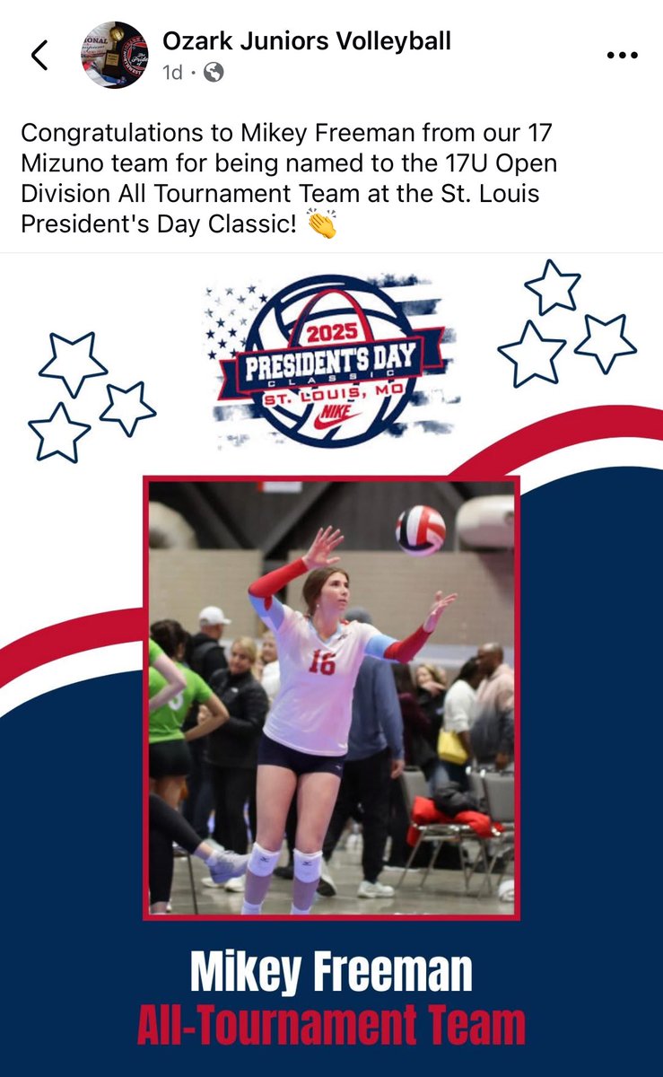 Hackett Lady Hornets Volleyball (@ladyhornetvb) on Twitter photo Way to go <a href="/Michaelyn_1/">Michaelyn Freeman</a>! We see you working hard!! <a href="/ARPrepSports/">Arkansas Prep Sports</a> <a href="/nwapaulb/">paul boyd</a> <a href="/RiverValleyDG/">River Valley Democrat-Gazette</a> <a href="/nwademgaz/">NWA Democrat-Gazette</a> <a href="/SBLiveARK/">Arkansas High School On SI</a> Way to go <a href="/Michaelyn_1/">Michaelyn Freeman</a>! We see you working hard!! <a href="/ARPrepSports/">Arkansas Prep Sports</a> <a href="/nwapaulb/">paul boyd</a> <a href="/RiverValleyDG/">River Valley Democrat-Gazette</a> <a href="/nwademgaz/">NWA Democrat-Gazette</a> <a href="/SBLiveARK/">Arkansas High School On SI</a>
