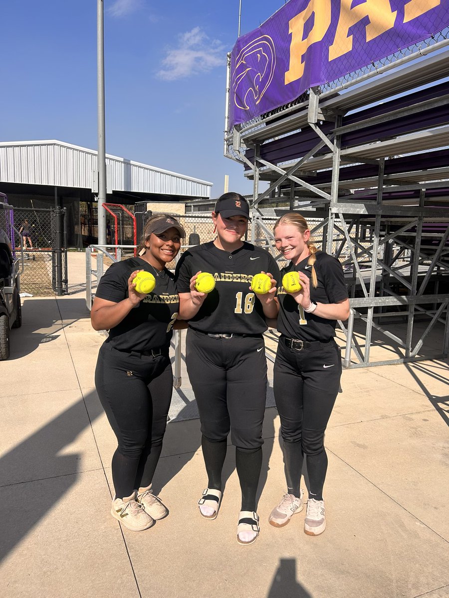 Rouse Softball (@rouse_softball) on Twitter photo Day ✌🏼 of Turf Wars Tournament:
7-2 WIN over Godley
12-12 tie with Greenwood
Bomb squad of the day💣💪🏼⬇️
2 HR’s for <a href="/madilynn_george/">Madilynn George</a>
1 HR a piece for <a href="/Eevachick2026/">Eeva</a> and <a href="/MariahCollinsTx/">Mariah_Collins2027</a>
Two more games tomorrow- 11 and 1 at Georgetown High School! #BP #1RoUSe #Rousesoftball Day ✌🏼 of Turf Wars Tournament:
7-2 WIN over Godley
12-12 tie with Greenwood
Bomb squad of the day💣💪🏼⬇️
2 HR’s for <a href="/madilynn_george/">Madilynn George</a>
1 HR a piece for <a href="/Eevachick2026/">Eeva</a> and <a href="/MariahCollinsTx/">Mariah_Collins2027</a>
Two more games tomorrow- 11 and 1 at Georgetown High School! #BP #1RoUSe #Rousesoftball