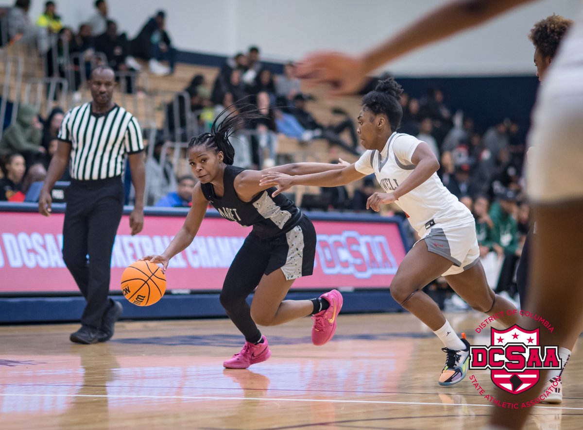 DCSAASports's tweet image. DCSAA Class AA Girls Basketball Semifinal. Maret vs. Sidwell Friends.
#DCSAA #ClassAA #Gameday #Dcsaastatechampionship #Basketball #Girlsbasketball