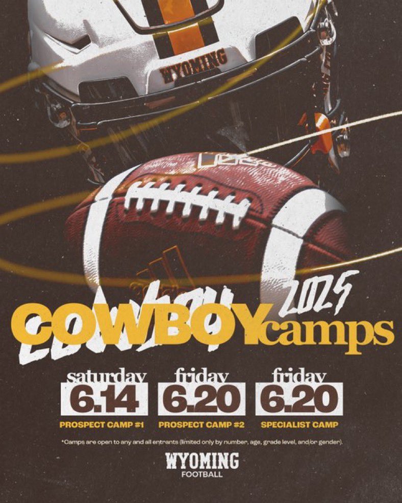 Thank you <a href="/JamoBrown_/">Jamison Brown</a>  for the camp invite. Cant wait to show off my skills