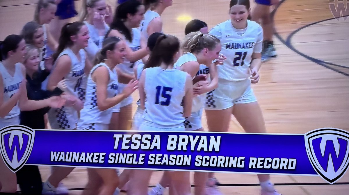 Justin Wills (@itsjwills) on Twitter photo Congrats β¦<a href="/tessabryan0/">Tessa Bryan</a>β© on breaking the single season scoring record for Waunakee in only your sophomore season!
It was a joy coaching you all those years and watching you continue to develop. The best is yet to come. Congrats β¦<a href="/tessabryan0/">Tessa Bryan</a>β© on breaking the single season scoring record for Waunakee in only your sophomore season!
It was a joy coaching you all those years and watching you continue to develop. The best is yet to come.
