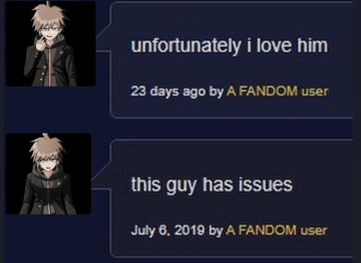 he puts up with him 

#naegami #thh