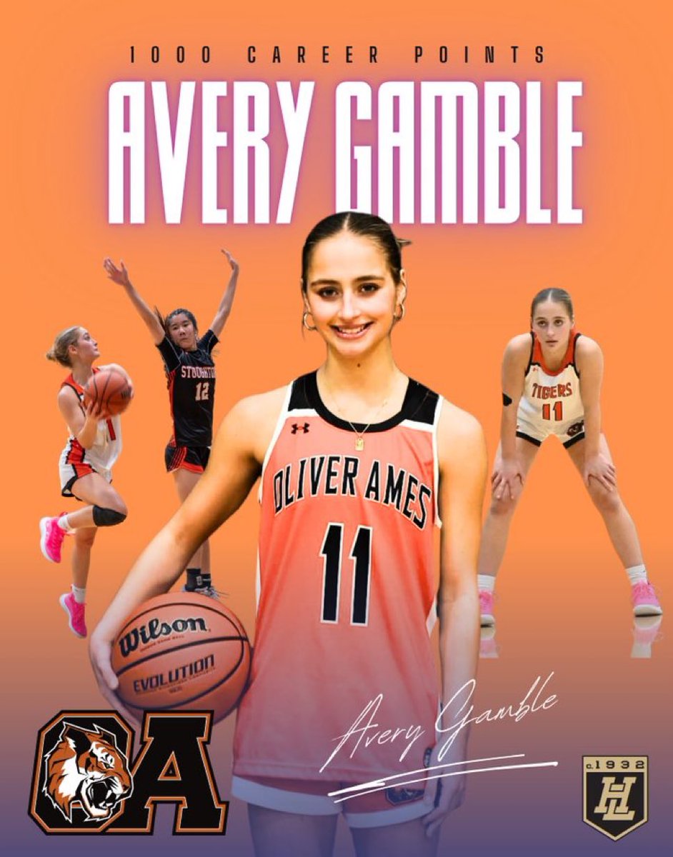 Congrats to Avery on hitting this milestone tonight, 11th player in program history to reach the 1k mark!

🐅🏀
<a href="/OAHSTigersports/">Oliver Ames Athletics</a> <a href="/boosters_oa/">OA Basketball Boosters</a> <a href="/avery_gamb/">Avery Gamble</a>