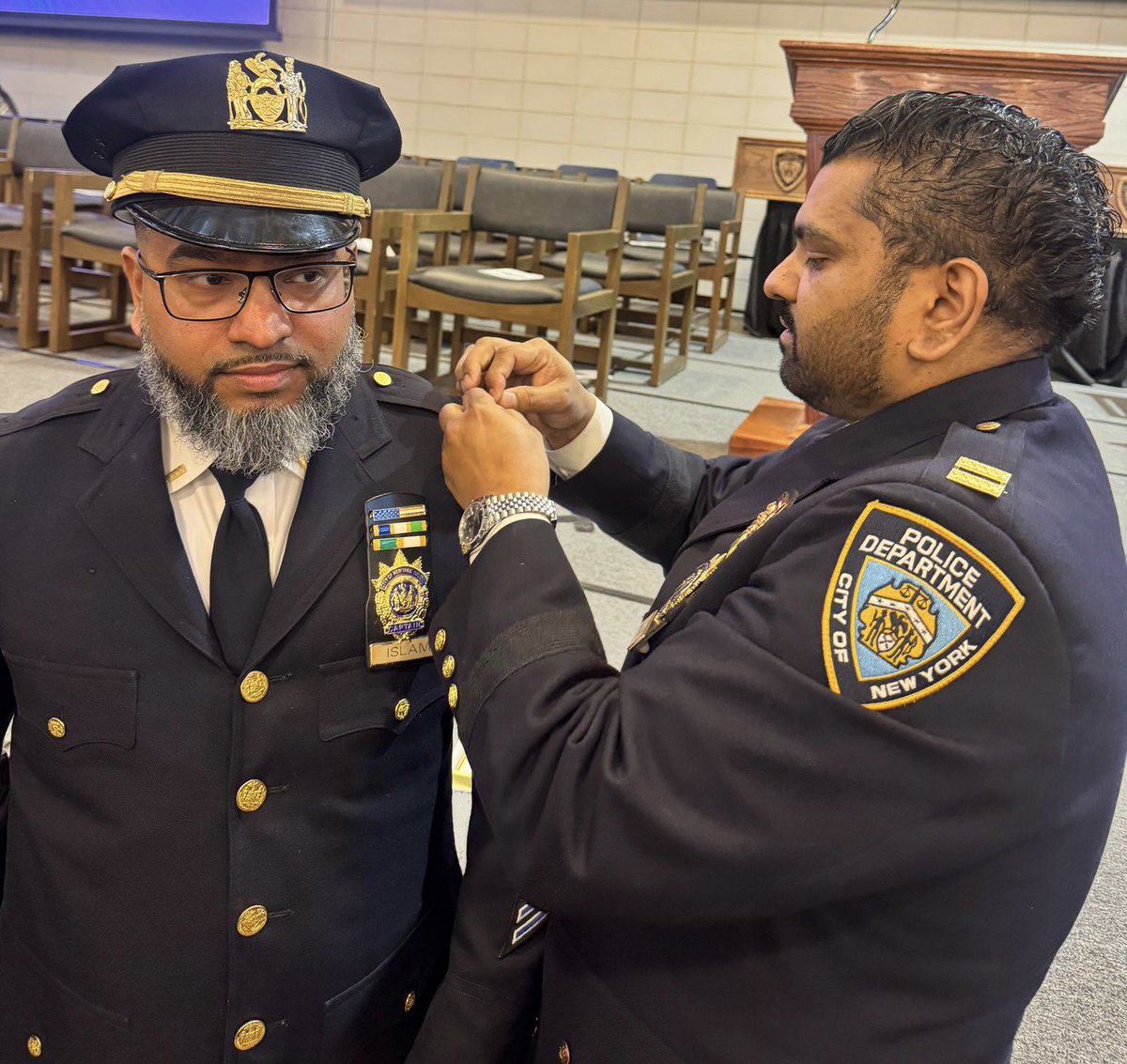 Two Brothers Rise to Captains in the NYPD,Making the Bangladeshi ...