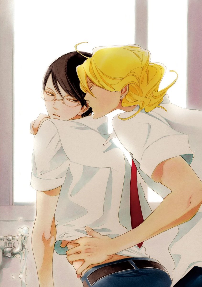 onigiroe's tweet photo. kusajou’s insane chemistry in this art https://t.co/UUI7UhKhMy