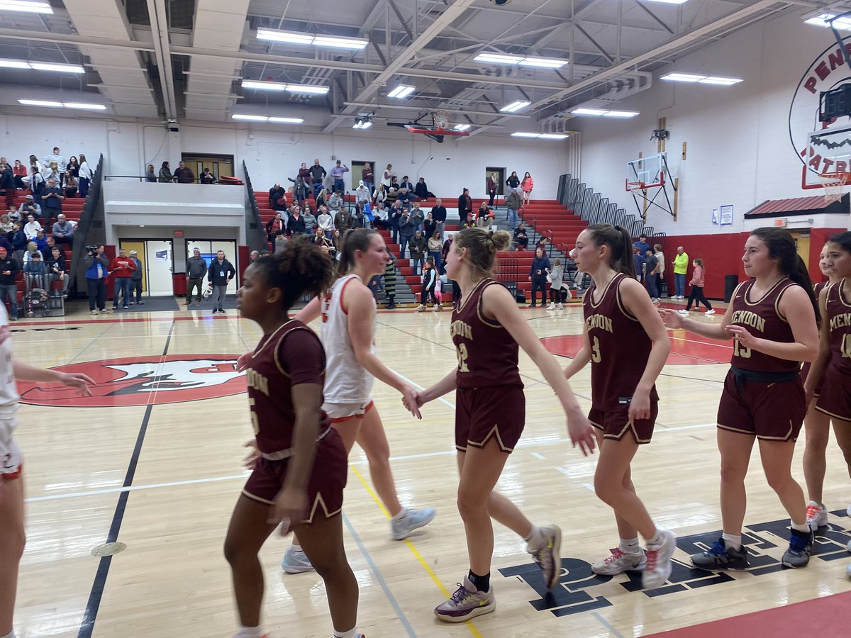 Tom Carroll (@tomc_sports) on Twitter photo .<a href="/mendonGVBB/">Mendon Girls Varsity Basketball</a> over Penfield, 52-36. Leading the Vikings: Kate Crowley 13 pts, Natalie Mai 11 pts, Gabby Esposito 9 pts. Pacing the Patriots: Emma Alexander 18 pts, Audrey Funk 11 pts. Mendon advances to the Class AA semis. 
<a href="/SecVGBasketball/">Section V Girls Basketball</a> 
<a href="/PCSDAthletics/">Pittsford Athletics</a>
<a href="/mvogtpenfield/">Penfield Girls Basketball (Penfield HS)</a> .<a href="/mendonGVBB/">Mendon Girls Varsity Basketball</a> over Penfield, 52-36. Leading the Vikings: Kate Crowley 13 pts, Natalie Mai 11 pts, Gabby Esposito 9 pts. Pacing the Patriots: Emma Alexander 18 pts, Audrey Funk 11 pts. Mendon advances to the Class AA semis. 
<a href="/SecVGBasketball/">Section V Girls Basketball</a> 
<a href="/PCSDAthletics/">Pittsford Athletics</a>
<a href="/mvogtpenfield/">Penfield Girls Basketball (Penfield HS)</a>