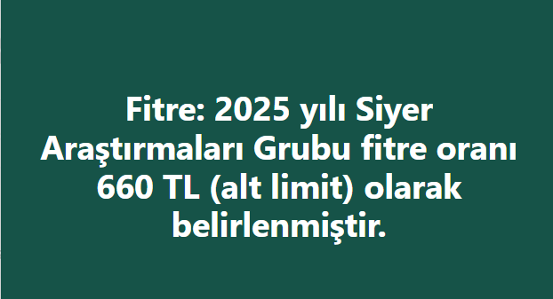 sabanoz_'s tweet photo. Tavsiye Ettiğimiz 2025 Yılı Fitre Oranı: https://t.co/90x6benOl9