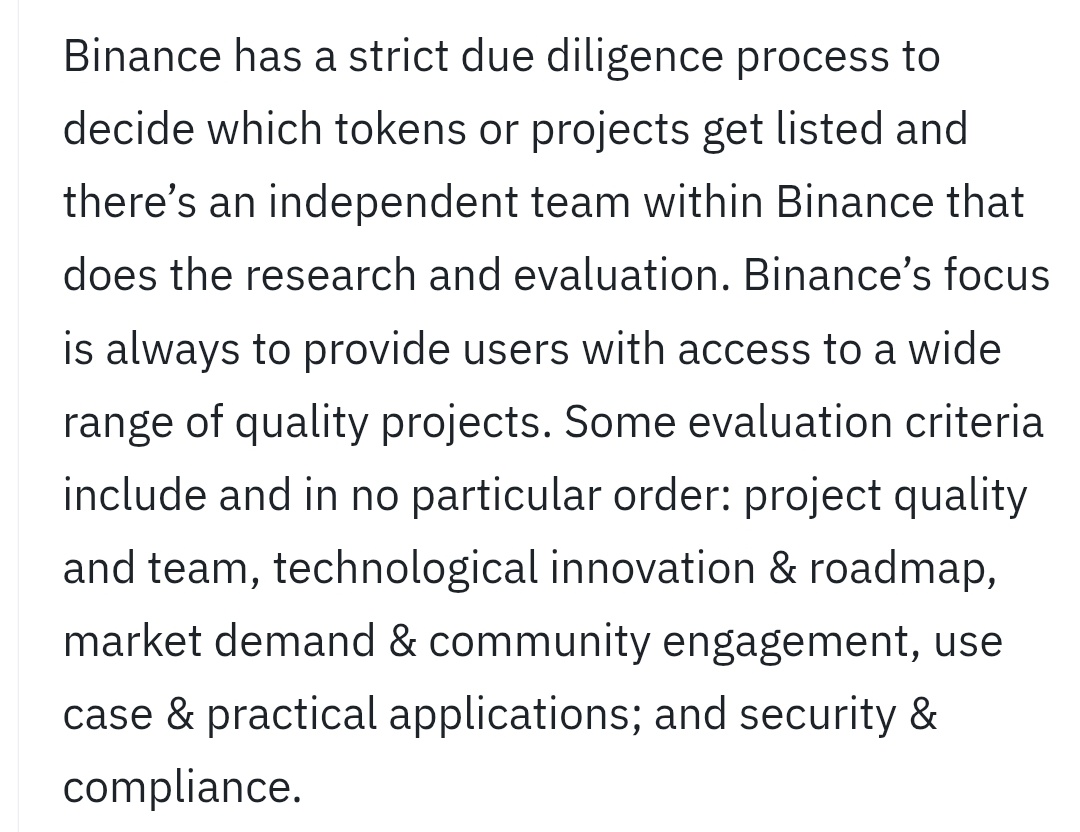 jatingupta0003's tweet image. First they say they received 202,547 eligible votes accounted for 87.1% in favour of listing $PI on @binance, fine.

Then they say it's for reference and the decision will be taken after evaluating the project's roadmap, innovative technology, community engagement, and project…