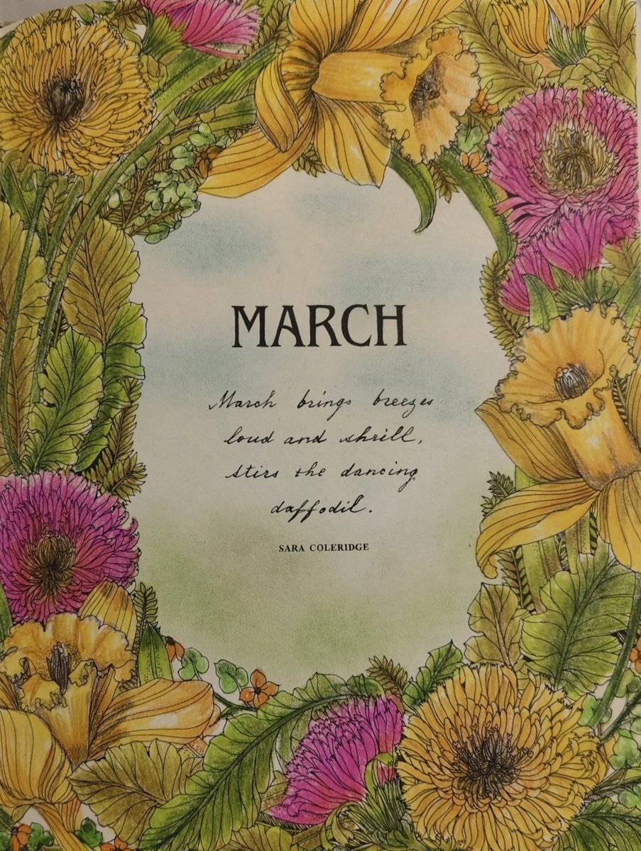 RashnaGazder's tweet image. March is here! As spring&apos;s vibrant colours bloom, and the warmth of the sun shines bright, I wish you a blessed month of prayer and inner peace.  
My artwork is from The Flower Year by Leila Duly.  #MarchVibes #SpringIsHere #WarmWishes #ramzan2025