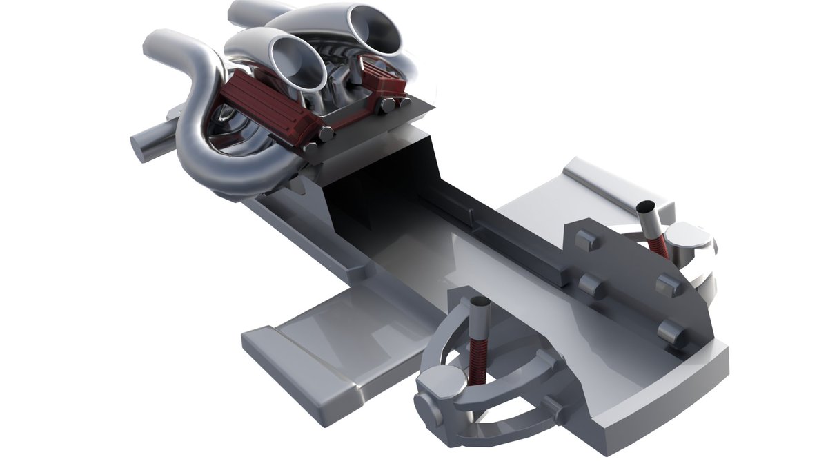 Hazel3DWorks's tweet image. (closed) Open Road-Ster finished, another commission ready to be imported into distance :D (Also two bonus pics since making the engine and suspension was hella fun) #HotWheels #3DModelling #Distance