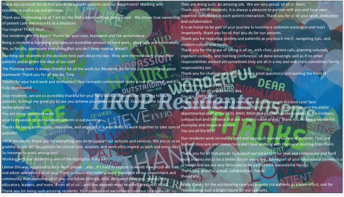 Harvard Radiation Oncology Program (@harvardradonc) on Twitter photo Feeling grateful for the incredible support HROP residents receive from the MGB Radiation Oncology team! #ThankAResidentDay <a href="/HarvardRadOnc/">Harvard Radiation Oncology Program</a> <a href="/BrighamRadOnc/">Brigham and Women’s Radiation Oncology</a> Feeling grateful for the incredible support HROP residents receive from the MGB Radiation Oncology team! #ThankAResidentDay <a href="/HarvardRadOnc/">Harvard Radiation Oncology Program</a> <a href="/BrighamRadOnc/">Brigham and Women’s Radiation Oncology</a>