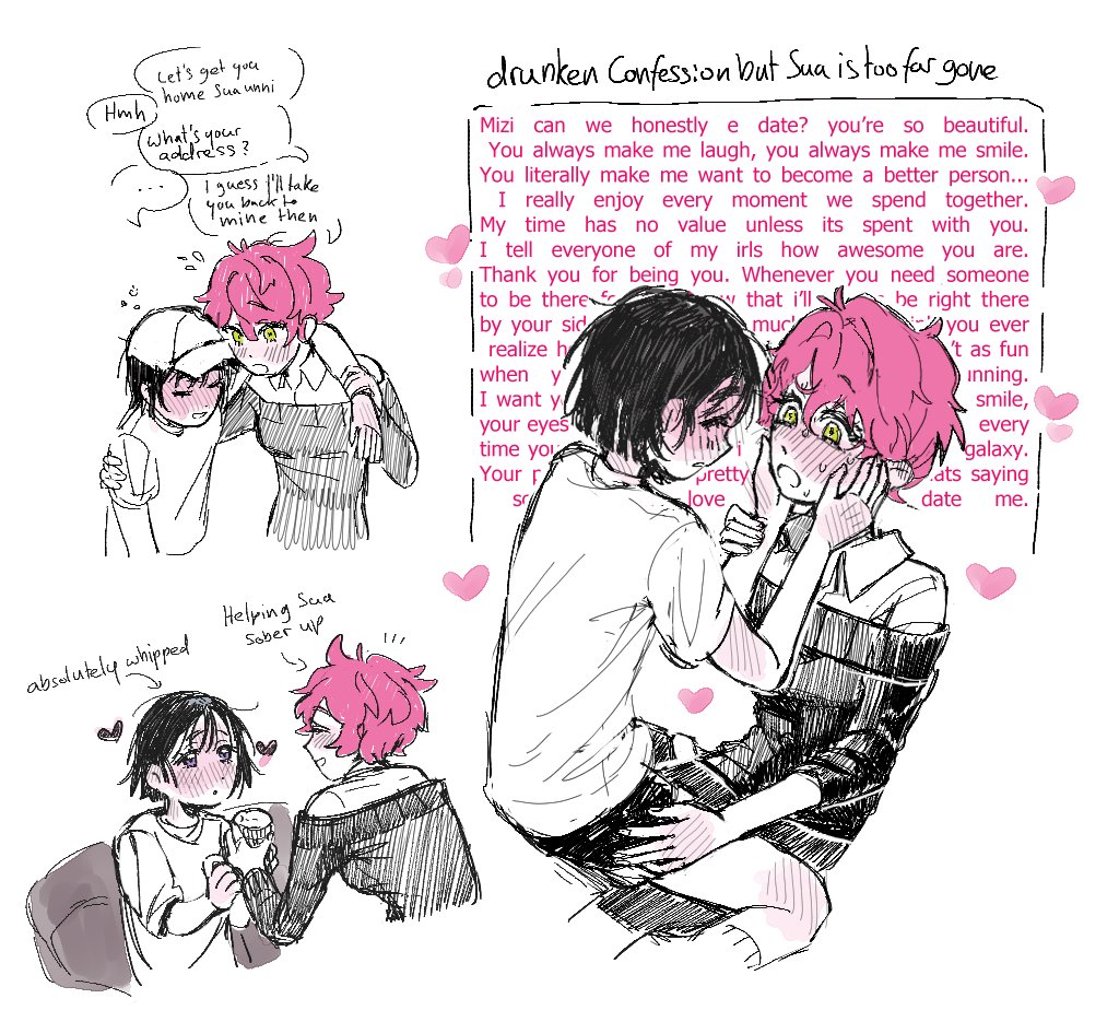 #ALNST #mizisua drunken confession