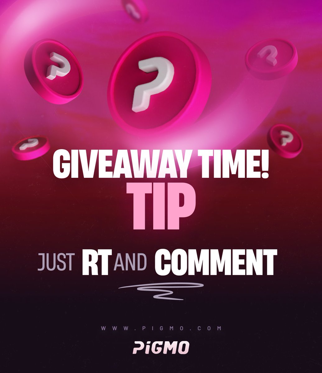 🎉 GIVEAWAY ALERT! 🎉
👉 HOW TO WIN:
1⃣ COMMENT your username below.
2⃣ RETWEET this post!
🏆 WINNERS PICKED RANDOMLY