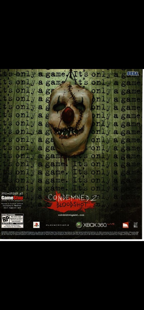 <a href="/JaceHall/">Jace Hall</a> Make the Condemned 1 &amp; 2 Remake &amp; quite f**king around. Don't kill off our favorite horror game for no reason, I mean why even have the rights? Let's get it going, Jace! 🎮 
#CondemnedCriminalOrigins #Condemned2Bloodshot #X
#Condemned #Horror #Xbox
#Viral #TrendingNow