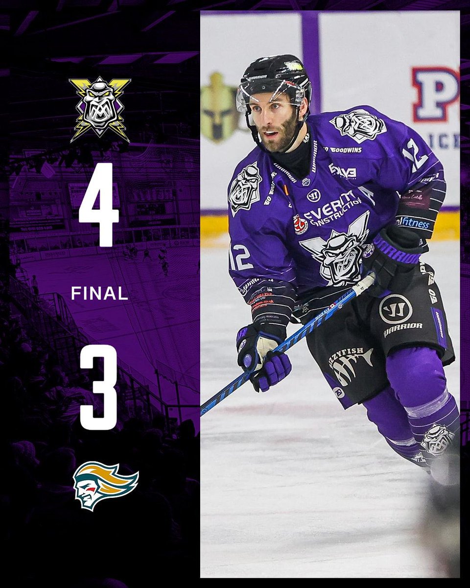 Mcr_Storm's tweet photo. Final result: 💜4-3💚 https://t.co/pHbUOQDa4v
