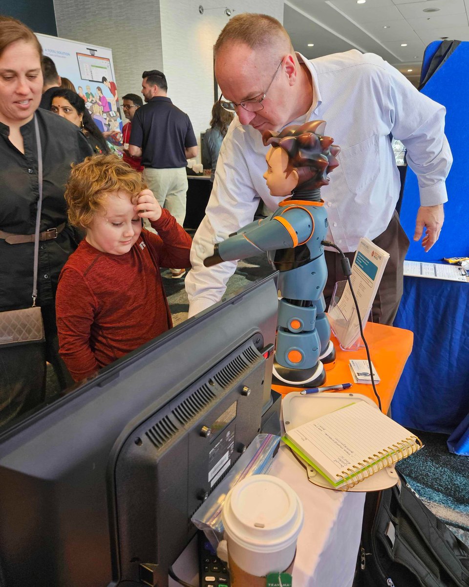 robokind's tweet image. Magic at SCEC! 🌟 Witnessing moments of joy and discovery as young learners engage with our technology. Each interaction is a step towards greater understanding and inclusivity in education. 🤖💡

#RoboKind #SpecialEducation #InclusiveEducation
