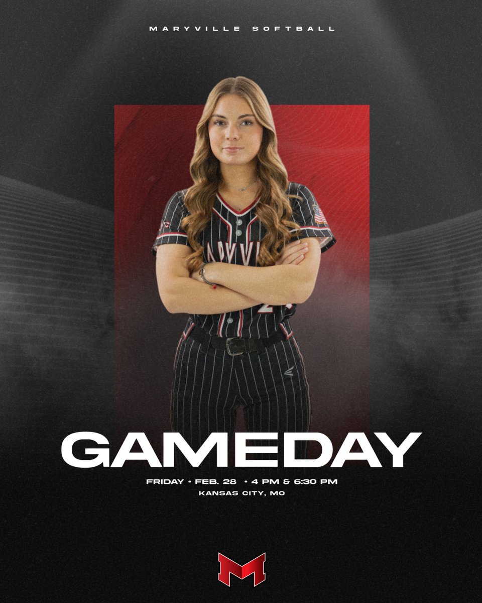 Maryville Athletics (@maryvillesaints) on Twitter photo 🥎 | Taking on the Midwest College Classic!
<a href="/MUSaintsSB/">Maryville Softball</a> | #BigRedM
⏰ NOW!
🆚 Rogers State
⏰ 6:30 PM
🆚 Washburn 🥎 | Taking on the Midwest College Classic!
<a href="/MUSaintsSB/">Maryville Softball</a> | #BigRedM
⏰ NOW!
🆚 Rogers State
⏰ 6:30 PM
🆚 Washburn