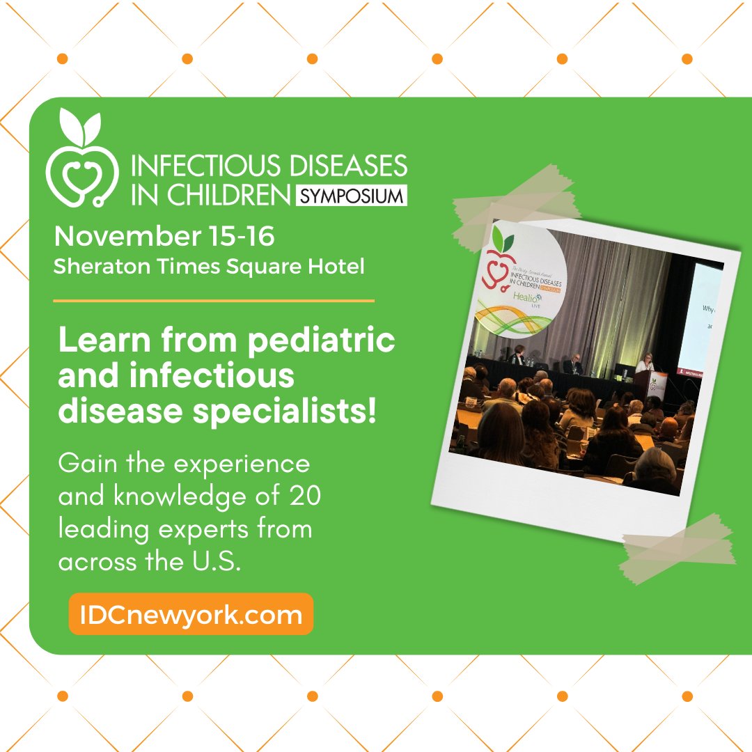 Why should you attend? Because 20 leading specialists from across the U.S. are ready to share their expertise with YOU! Don’t miss out—learn more at 👉 #infectiousdisease #pediatrics #physician #pedsnurse #nurse #nursepractitioner idcnewyork.com
