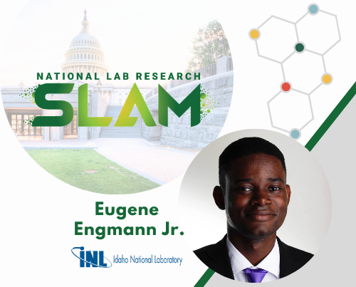 INL's tweet image. We&apos;re less than a week away from the second #NationalLabSLAM! @INL’s own Eugene Engmann will present among finalists from each of the 17 @ENERGY #NationalLabs. 

Stream the event, March 5 from 4:30 p.m.-6 p.m. EST ➡️ nlresearchslam.org

➡️ linkedin.com/posts/idaho-na…
 
#NLSLAM25