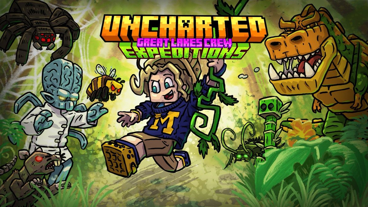 GreatLakesCrew is LIVE today and over the next few days for Love for the Little Victors: BRICK Edition! With custom DonorDrive integrations spawning a a dozen pigs to a giant T-Rex, each donation brings some fun. Good luck with those wither spawns, <a href="/gr8tlakesgirl/">GreatLakesGirl 🇵🇸🍉 Save Palestine</a> !