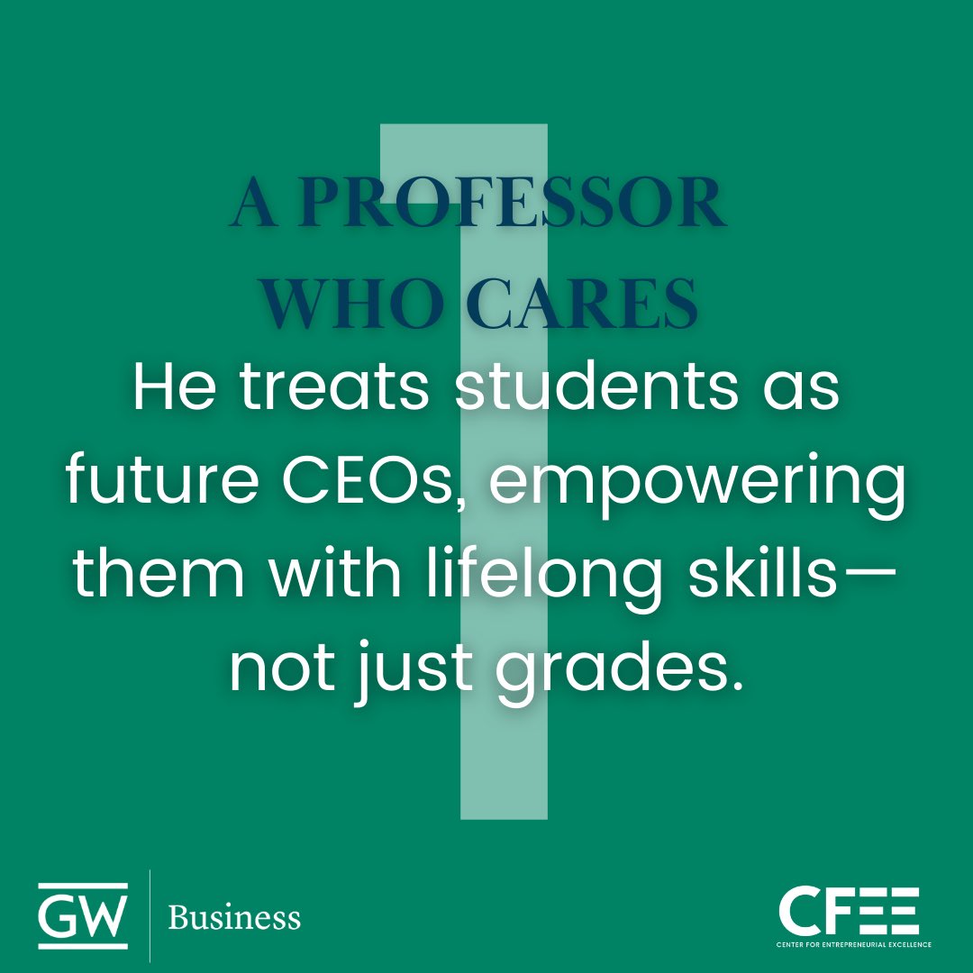 GWSB Center for Entrepreneurial Excellence tweet media