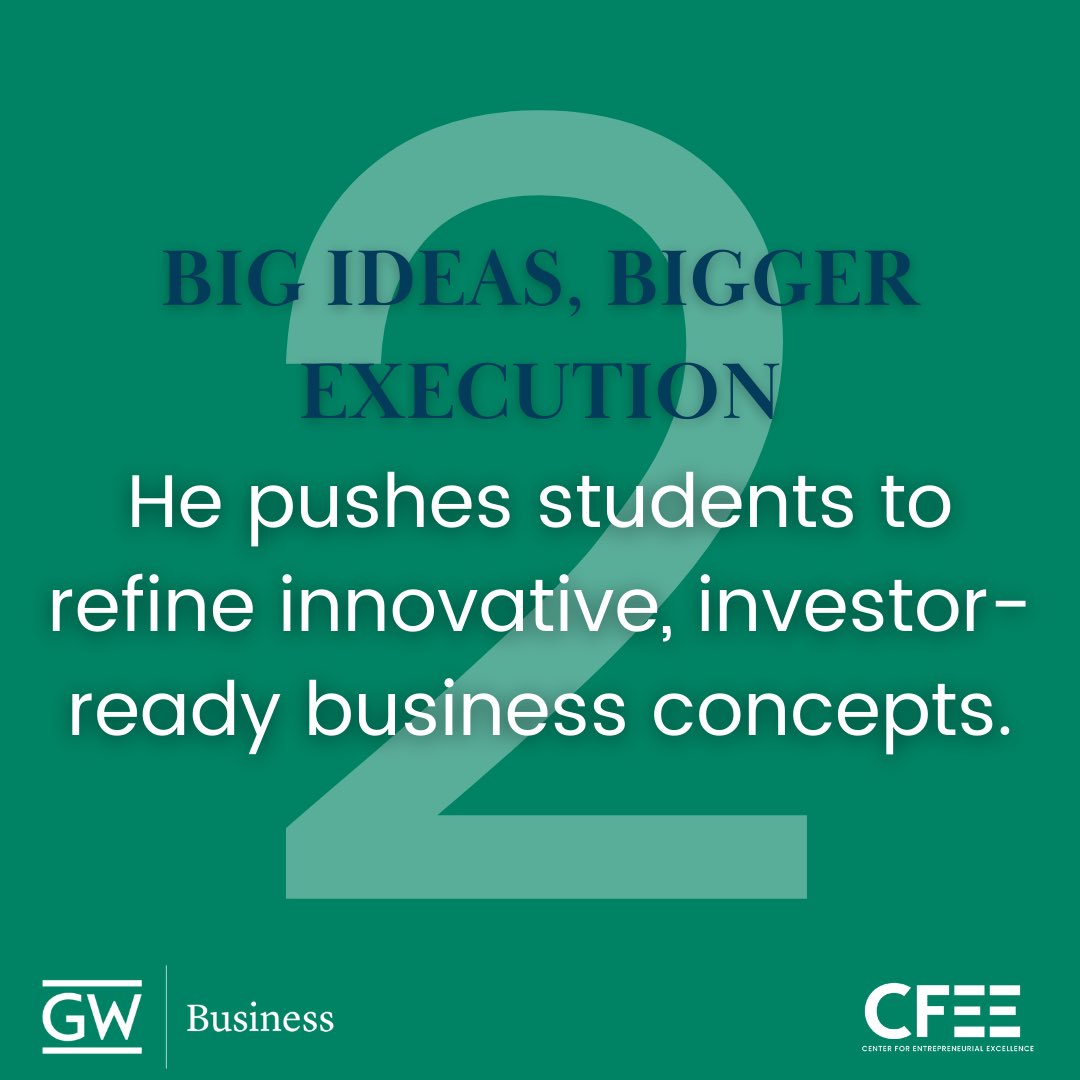 GWSB Center for Entrepreneurial Excellence tweet media