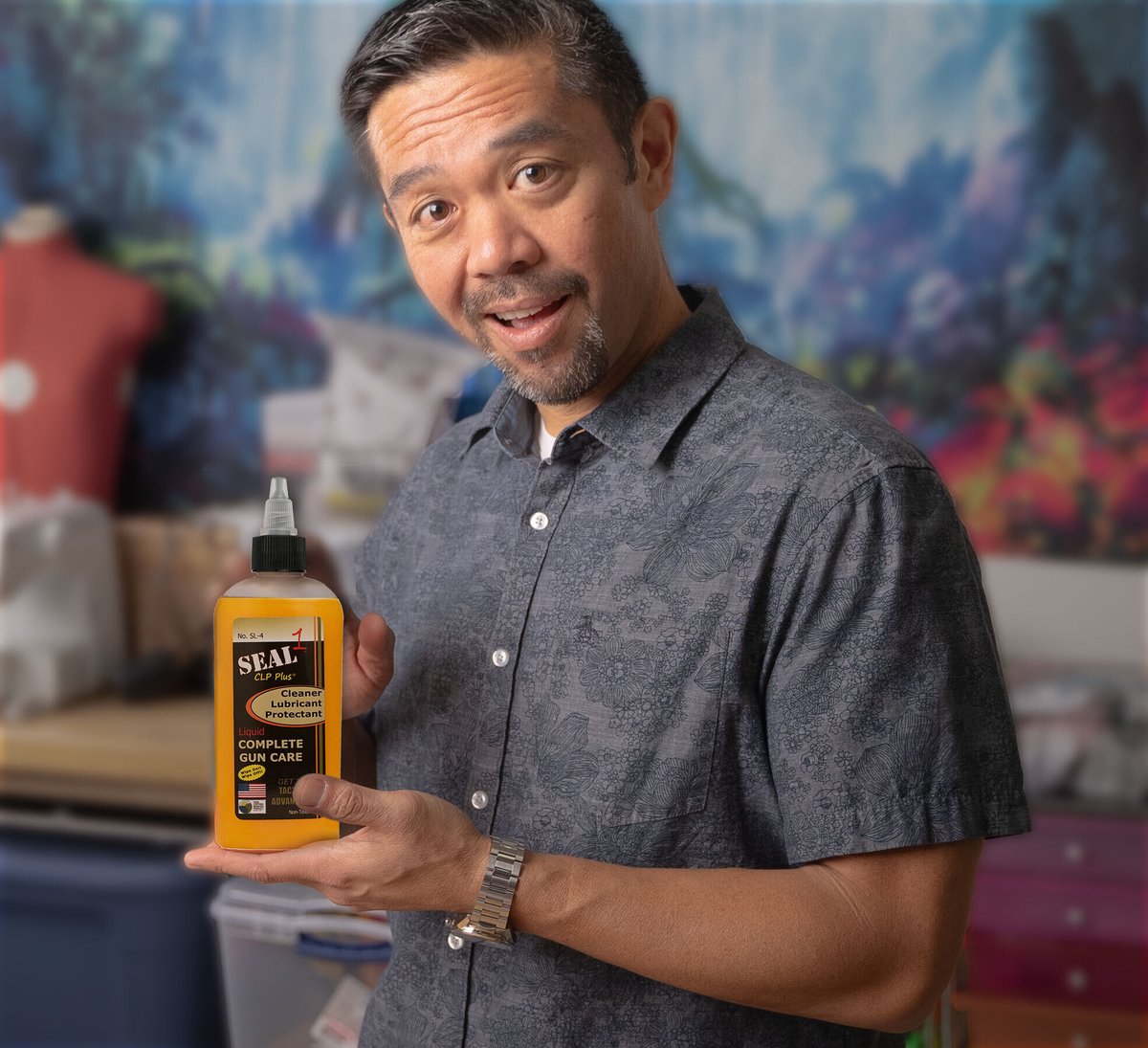 sage_tree's tweet image. We've been working on photography projects for YMCA San Diego. Our designer, Shauncy, crafted a fantastic photo with a nod to our client, SEAL 1!
I think Rich is on his way to becoming a modeling sensation!