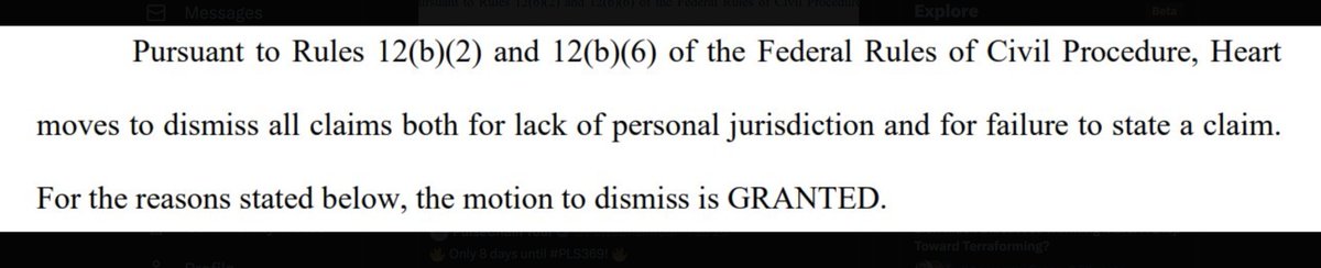 #RICHARDHEART SEC CASE DISMISSED! 🚀🚀