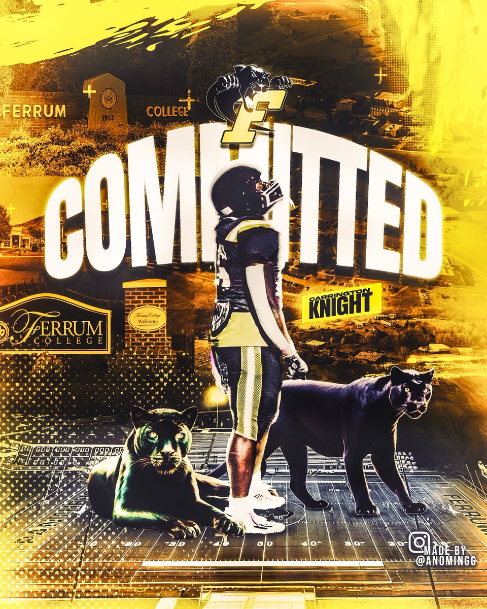 Beyond blessed to announce I’m officially committed to Ferrum College! So excited for this next chapter. I want to thank God for guiding my path, my family for endless support, and all the coaches who pushed me to be my best. Can't wait to make an impact.
#Committed #AGTG