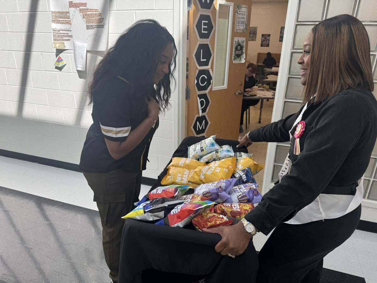 🎉Our staff has showered me with so much birthday love this week!

🍿It was only right that our admin &amp; I returned that love by showing the staff how much they have been "popping"  this school year!

#StillWinning
#WarhawkPRIDE🦅