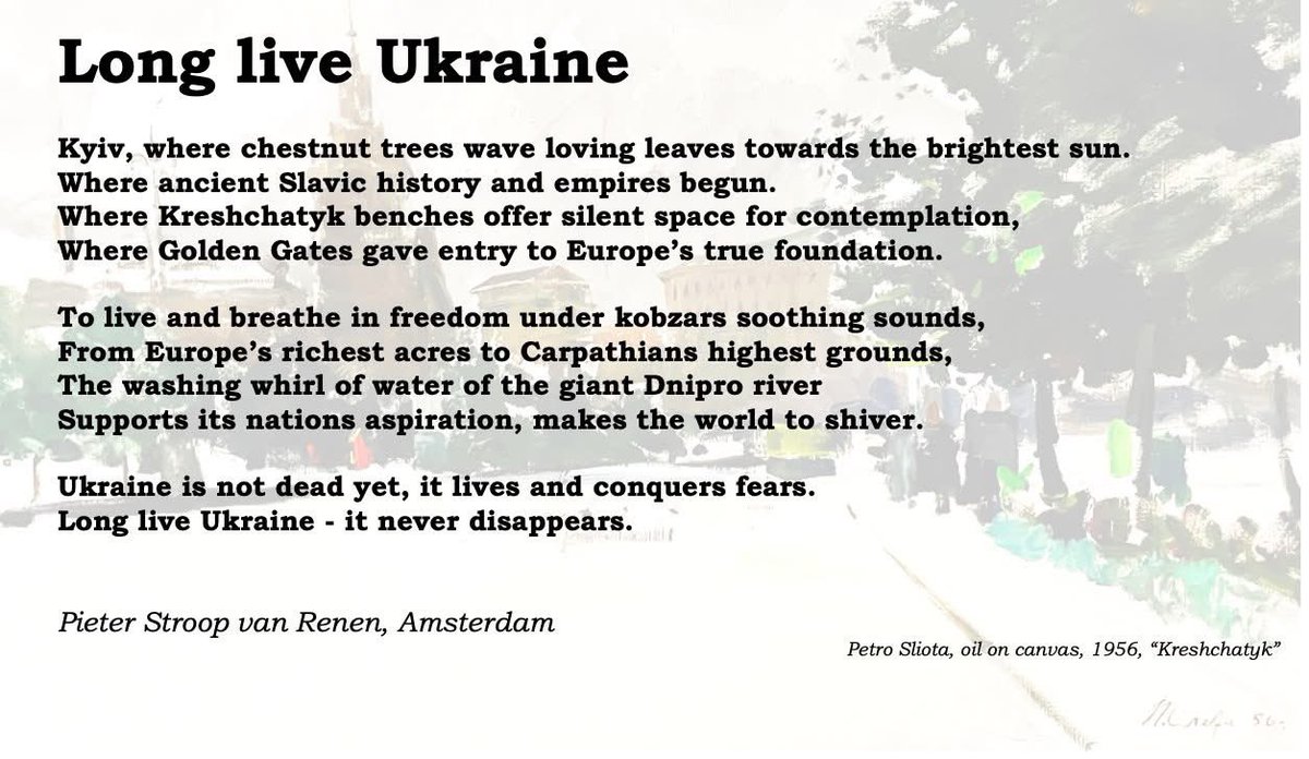 Wrote this three years ago. How actual it still is.#zelensky <a href="/ZelenskyyUa/">Volodymyr Zelenskyy / Володимир Зеленський</a>