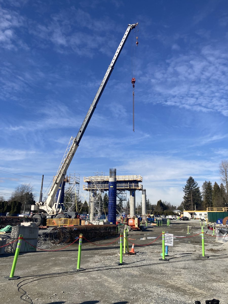 Major construction is now well underway on the Surrey Langley Skytrain project. This new rapid transit line will make getting around easier and more affordable for hundreds of thousands of people across Metro Vancouver. news.gov.bc.ca/32041@tranbc