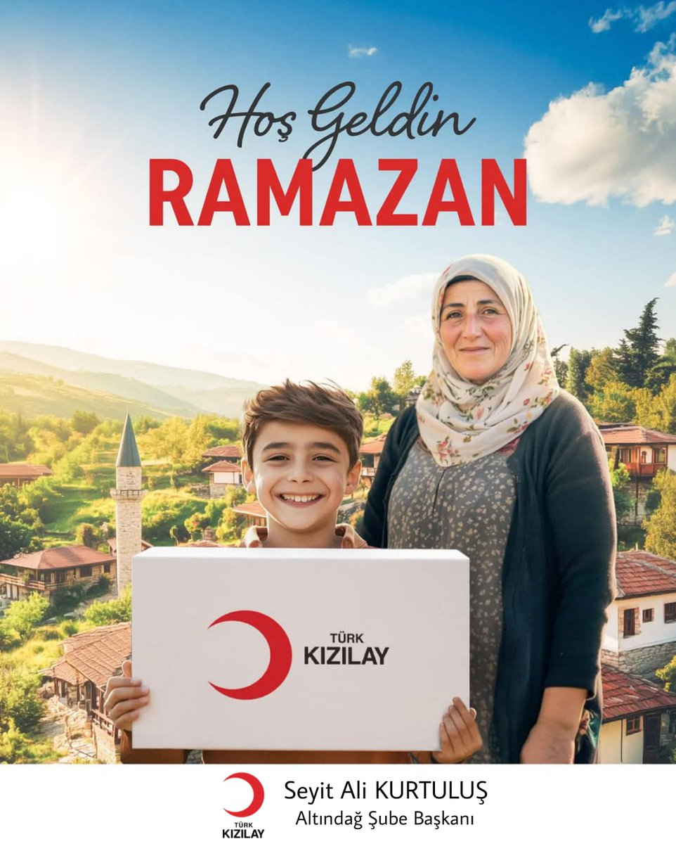 Rahmetin, bereketin ve dayanışmanın ayı olan #Ramazan’a bir kez daha kavuşmanın mutluluğunu yaşıyoruz. 🌙
<a href="/Kizilay/">Türk Kızılay</a> 
<a href="/FatmaMericYlmaz/">Prof. Dr. Fatma Meriç Yılmaz</a> 
<a href="/sakurtulus/">Seyit Ali KURTULUŞ</a>