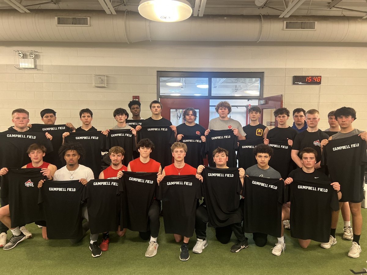 Very proud of our first round of 30 day shirts.  A lot of these kids haven’t missed a day!