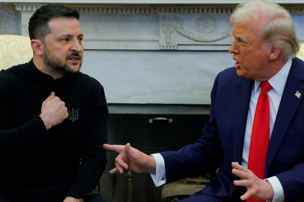 Rispetto e ammirazione per Volodymyr #Zelensky. Qualunque sia l'esito di questa tragedia, lui passerà alla storia come un uomo di valore. Al suo cospetto #Trump è solo un vile