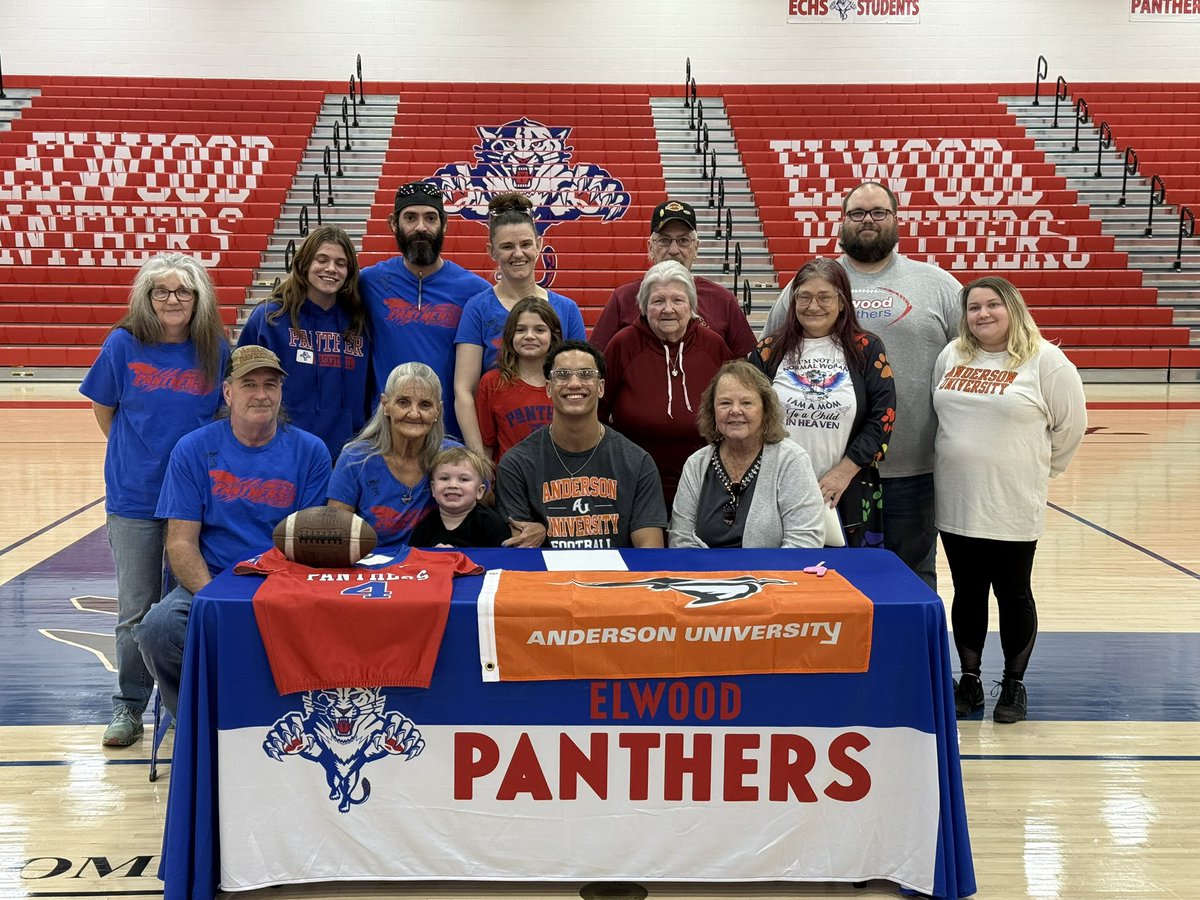 Sending another one off to college! Congratulations, Jayden Mullins for continuing your academic and football career at Anderson University. Go Ravens!