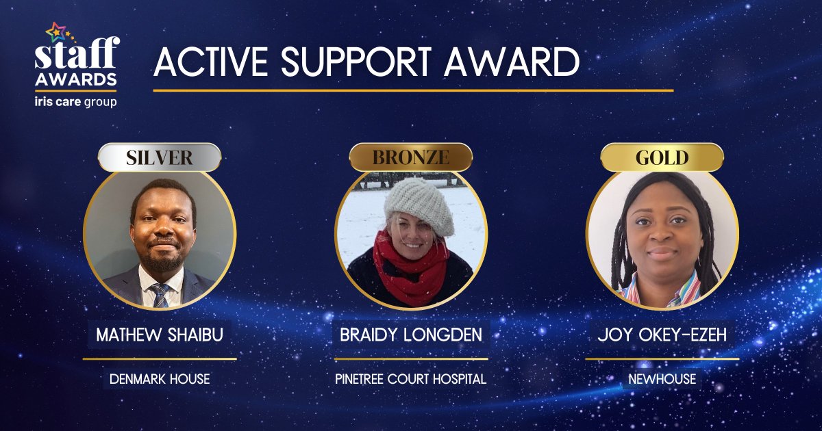 Our final award of the night is the Active Support Award 🎉

This award recognises staff members who promote choice and independence and who have gone above and beyond to support people to achieve their unique and individual life goals.

#ICGStaffAwards