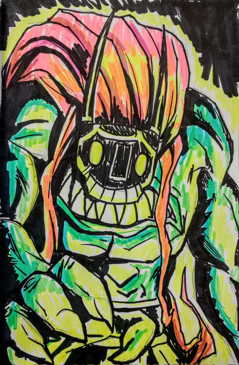 Watched ep. 1 of <a href="/GatGTVSeries/">Gabriel and the Guardians</a> last night and I loved it! One of my favorite bits were the giants and I wanted to sketch one so I did this piece of the one that went after the eternal seed #sketchbook #sketch #gabrielandtheguardians