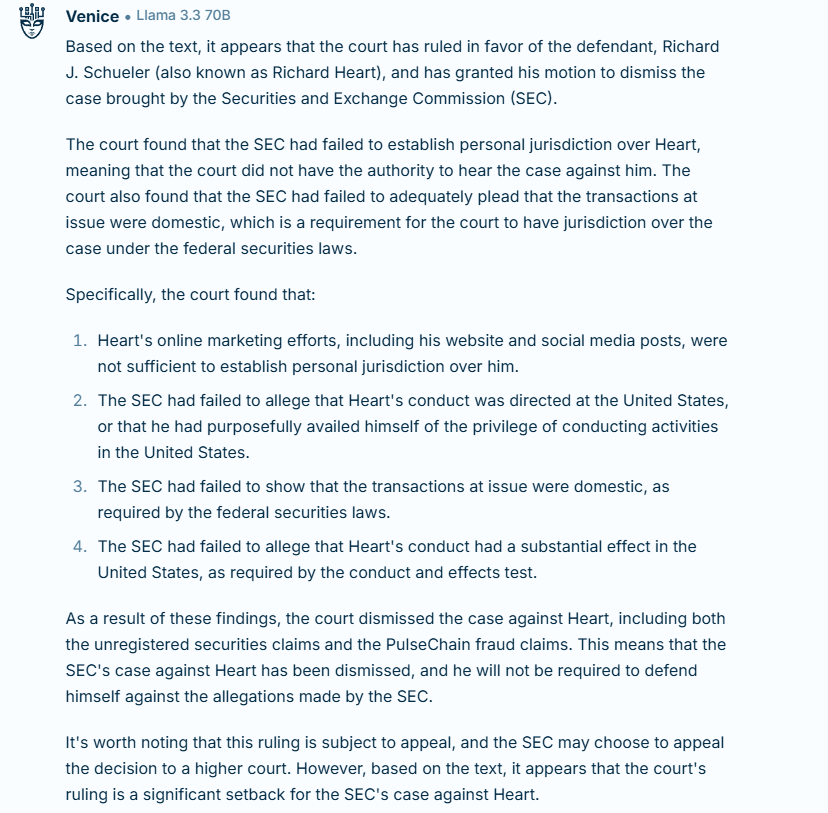 App_Refresher's tweet image. #PulseChain Richard Heart&apos;s case has been Dismissed storage.courtlistener.com/recap/gov.usco…