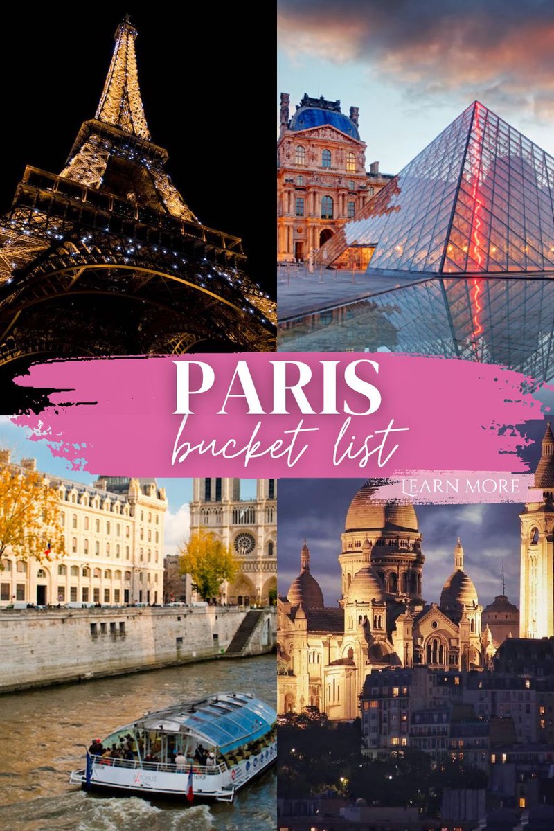 TravelSmartt's tweet image. How to Spend the Perfect Night in Paris! 🛫
#ParisTravel #EiffelTowerViews #SeineRiverCruise  #ParisAtNight #TravelGoals 
pin.it/2kWUIK9f5